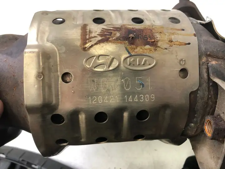 Hyundai i10 (2019 - ) W07051 Катализатор / DPF / FAP — фото 2