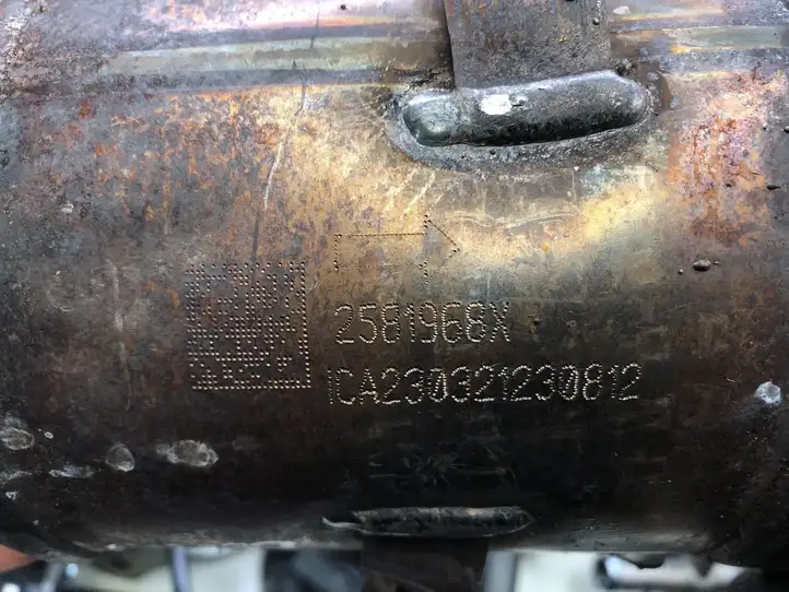 Hyundai i10 (2019 - ) W07051 Катализатор / DPF / FAP — фото 5