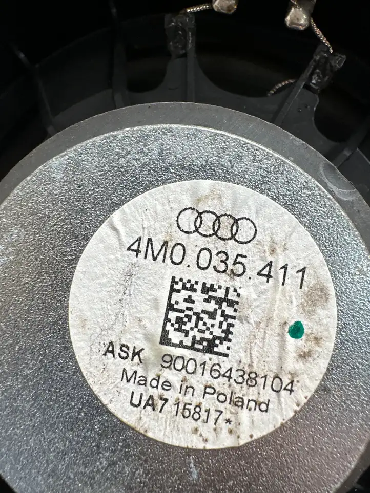 Audi Q7 4M (2015 - ) 4M0035411 Динамики задних дверей — фото 3