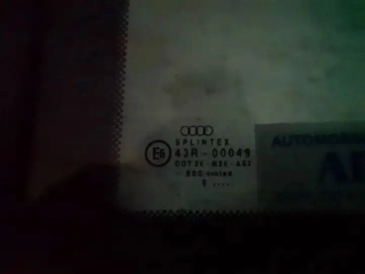 Audi A3/S3 8L (1996 - 2000) Заднее боковое стекло — фото 2