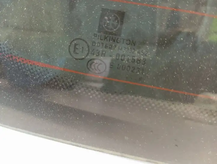 Volkswagen Caddy (2004 - 2010) 43R001583 Заднее стекло — фото 2