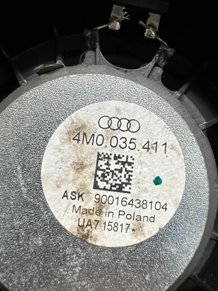 Audi Q7 4M (2015 - ) 4M0035411 Динамики задних дверей — фото 3