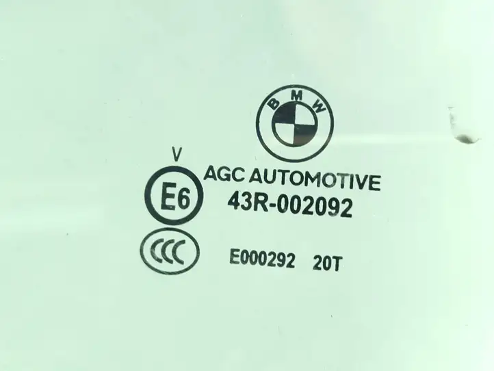 BMW 5 F10 F11 (2009 - 2016) 43R002092 Стекло задней двери — фото 2