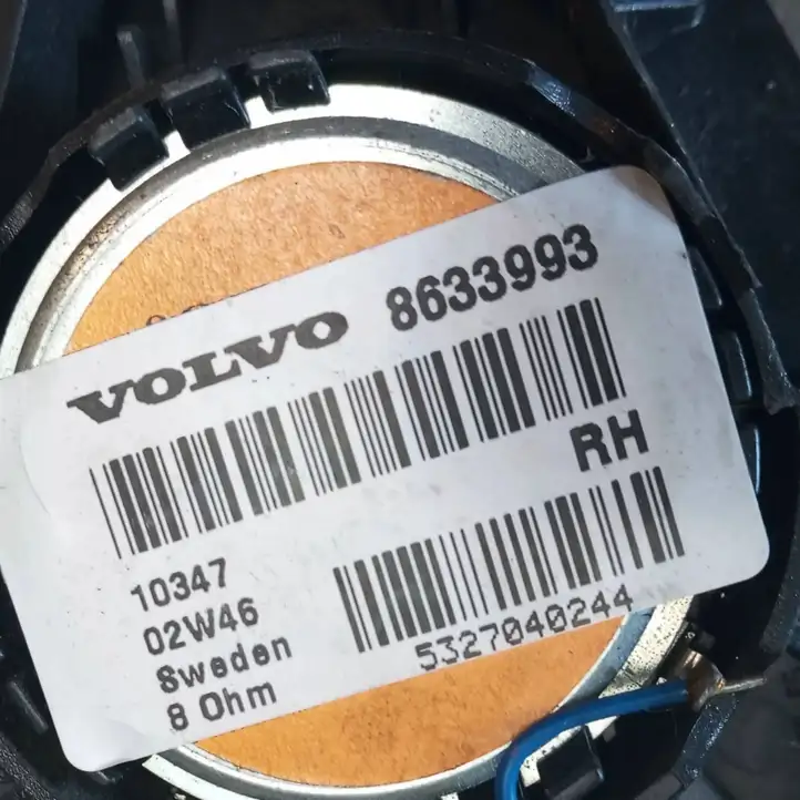 Volvo V70 (2000 - 2004) 8633993 Динамики передних дверей — фото 4