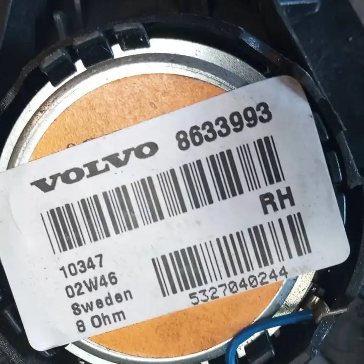 Volvo V70 (2000 - 2004) 8633993 Динамики передних дверей — фото 6
