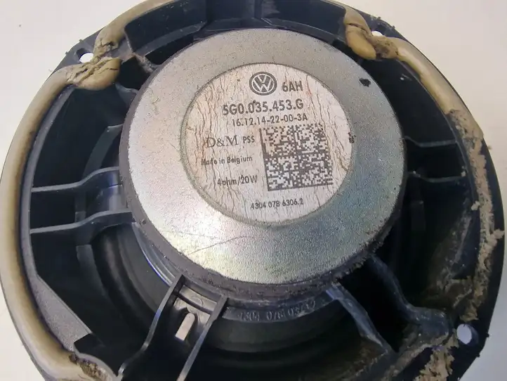 Volkswagen Golf VII (2013 - 2019) 5G0035453G Динамики задних дверей — фото 3
