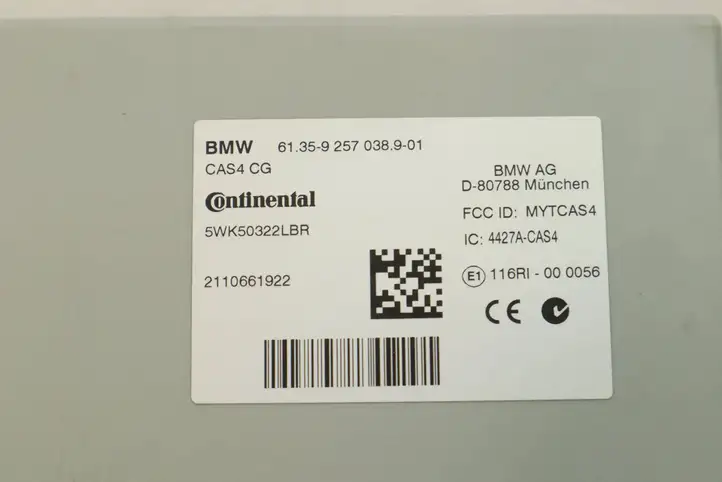 BMW 5 F10 F11 (2009 - 2016) 8511907 Комплект системы зажигания — фото 2