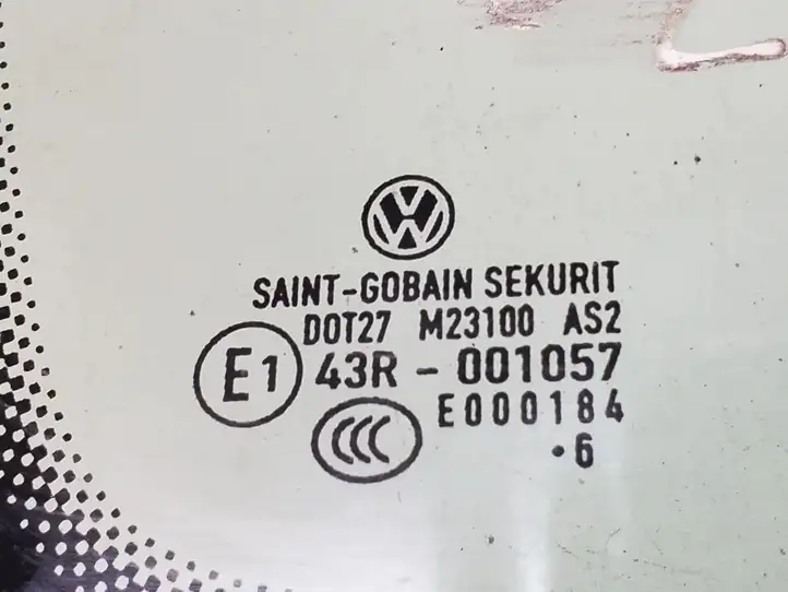 Volkswagen Caddy (2004 - 2010) 2K0845412F Треугольное стекло кузова — фото 2
