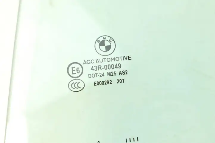 BMW 5 F10 F11 (2009 - 2016) 7182119 Стекло задней двери — фото 2