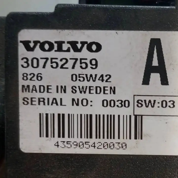 Volvo XC90 (2002 - 2006) 30752759 Контроллер мультимедийной системы — фото 3