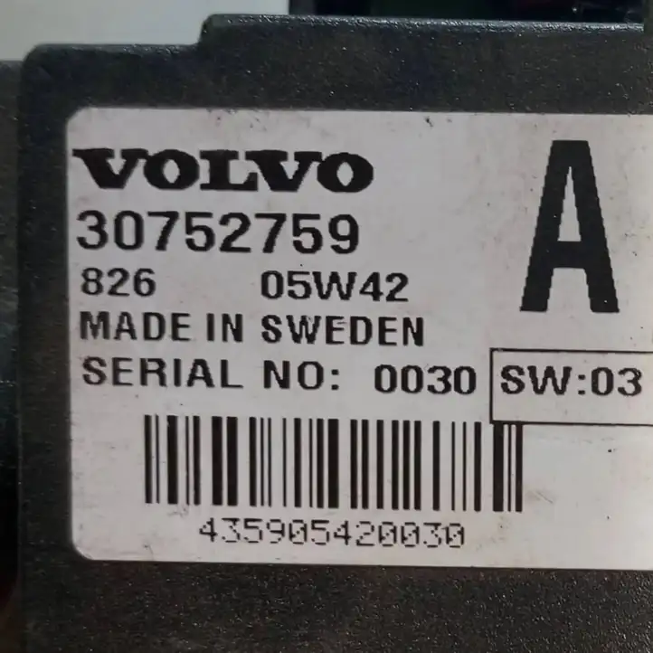 Volvo XC90 (2002 - 2006) 30752759 Контроллер мультимедийной системы — фото 6