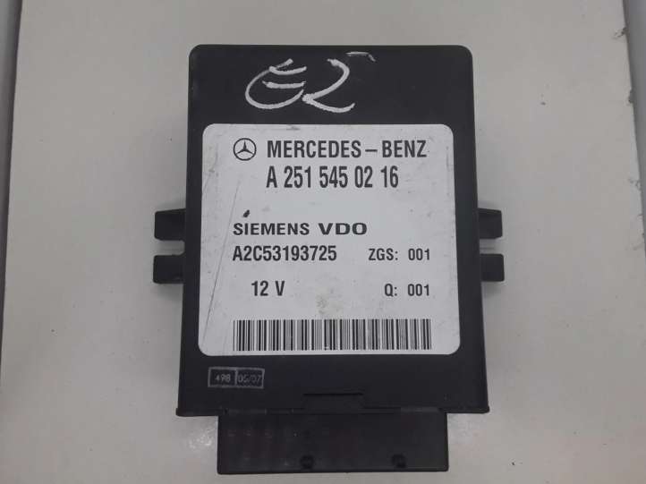 A2515450216 Mercedes-Benz E W211 Pakabos valdymo blokas