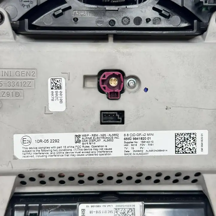 Mini One Cooper F56 F55 (2012 - 2022) 5a5ef20 Магнитола / мультимедийная система — фото 3