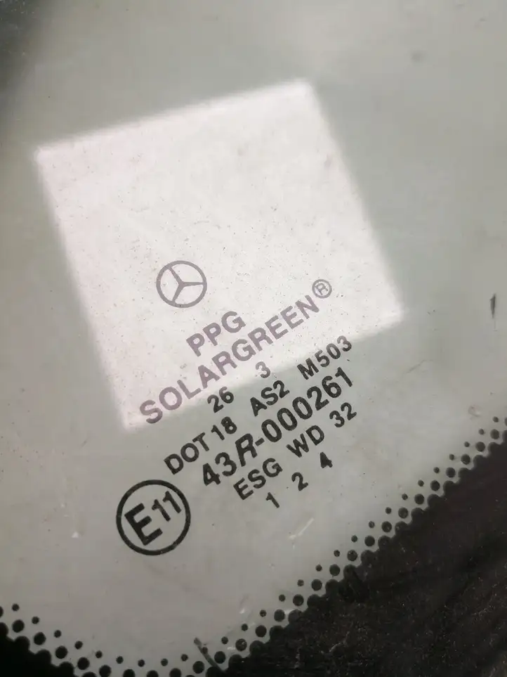 Mercedes-Benz E W211 (2002 - 2009) A2116701512 Заднее боковое стекло — фото 8