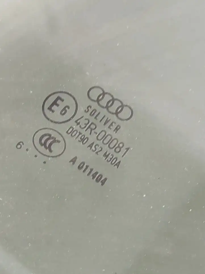 Audi A6 S6 C6 4F (2004 - 2008) AS2 Стекло задней двери — фото 2