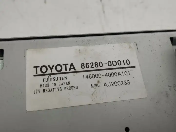 Toyota Yaris (2009 - 2012) 862800D010 Усилитель звука — фото 5