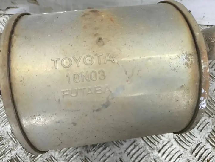 Toyota Yaris (2005 - 2009) 10N03 Глушитель — фото 2