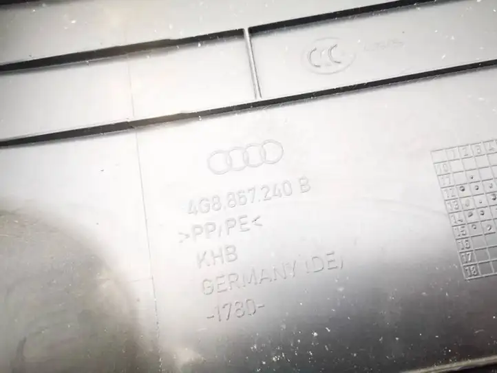 Audi A7 S7 4G (2014 - 2018) 4g8867240b Прочие детали салона — фото 3