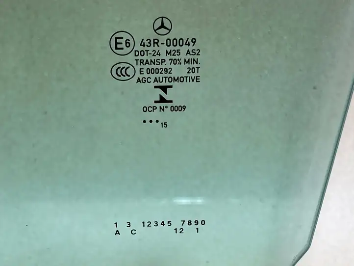 Mercedes-Benz B-class W246 (2014 - 2018) A2467250500 Стекло передней двери — фото 2