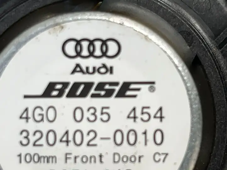 Audi A7 S7 4G (2010 - 2014) 4G0035454 Динамики передних дверей — фото 4