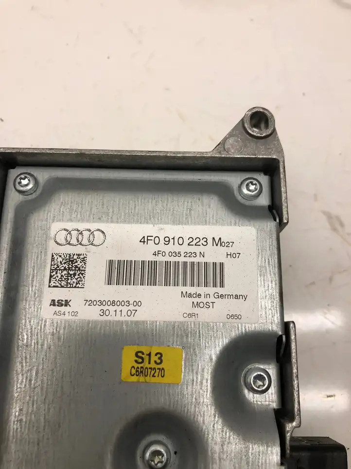 Audi A6 S6 C6 4F (2004 - 2008) 4F0035223N Усилитель звука — фото 6