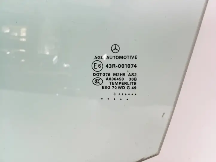 Mercedes-Benz ML W166 (2012 - 2017) A1667251310 Стекло передней двери — фото 3