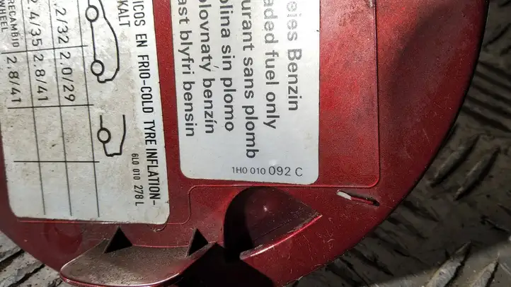 Seat Ibiza III (6L) (2002 - 2008) 1H0010092C Крышка топливного бака — фото 4