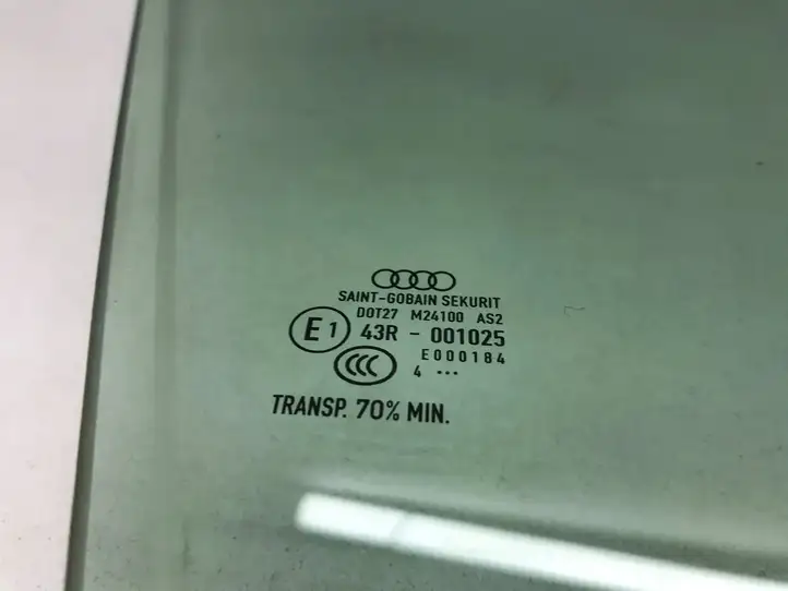 Audi A3/S3 8V (2012 - 2016) Стекло передней двери — фото 6