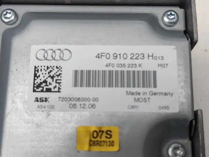 Audi A6 S6 C6 4F (2004 - 2008) 4F0035223K Усилитель звука — фото 4
