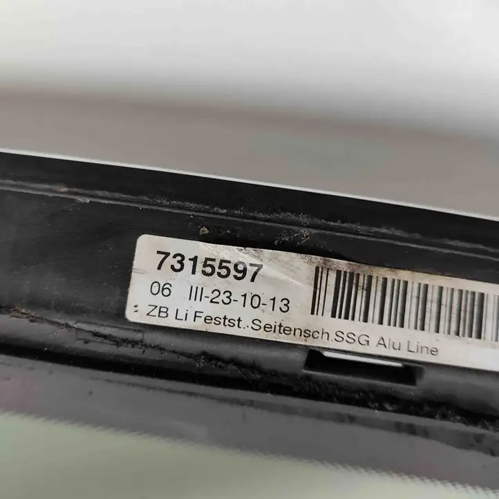 BMW 3 GT F34 (2013 - 2017) 7315597 Заднее боковое стекло — фото 6