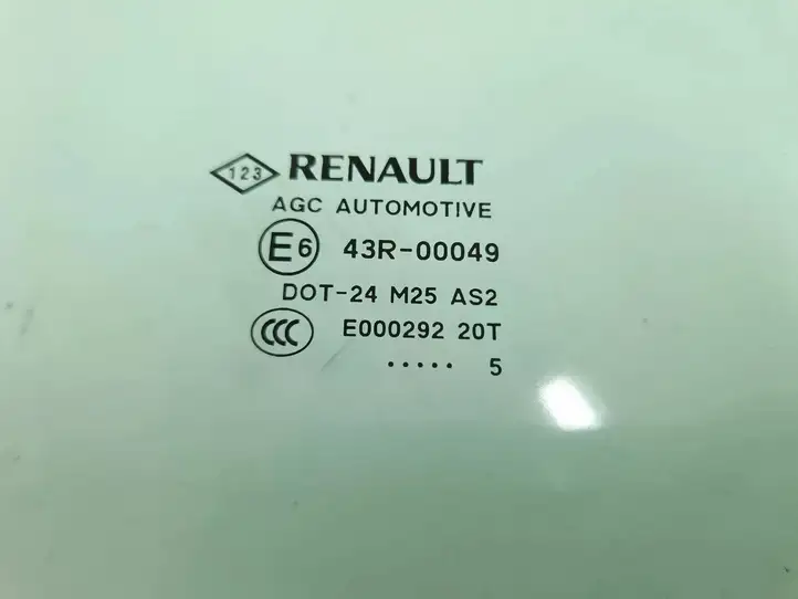 Renault Laguna III (2007 - 2015) 43R00049 Стекло передней двери — фото 7