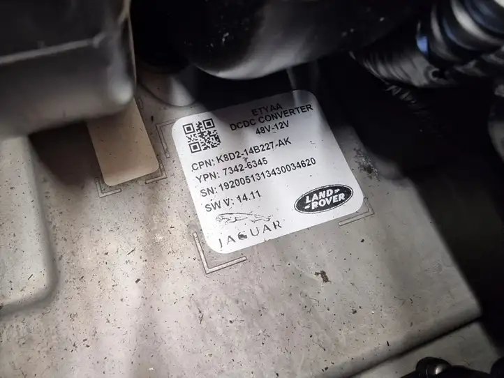 Land Rover Range Rover Evoque (2018 - )  K8D214B227AK  Аккумуляторная батарея гибридного / электрического автомобиля