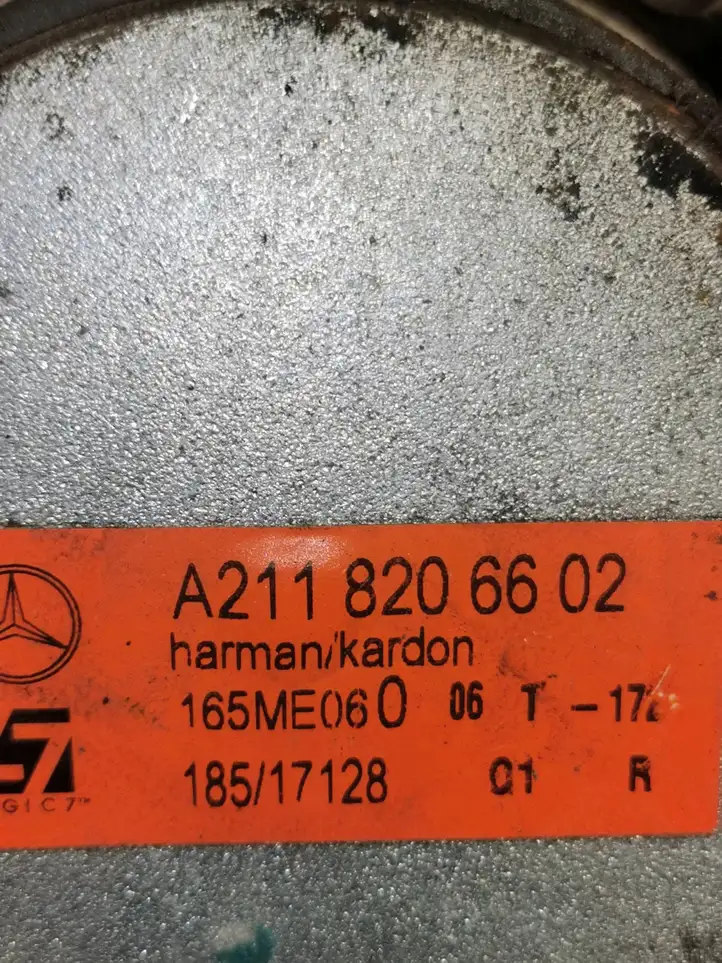 Mercedes-Benz E W211 (2002 - 2009) A2118206602 Комплект аудиосистемы — фото 5