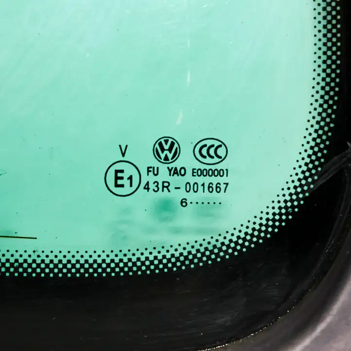 Volkswagen Touran I (2003 - 2010) 1T0845041BG Заднее боковое стекло — фото 9