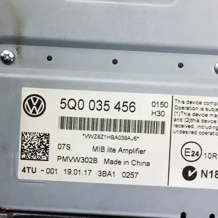 Volkswagen Golf VII (2013 - 2019) 5Q0035456 Комплект аудиосистемы — фото 3