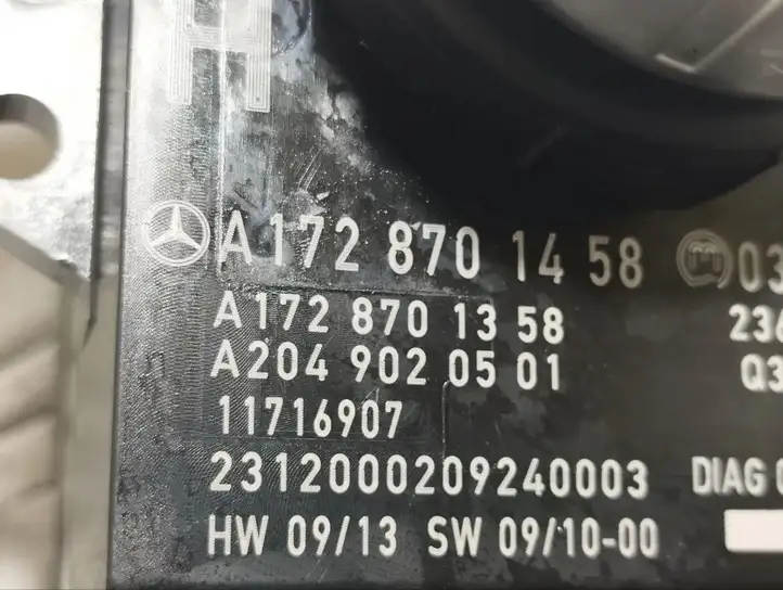 Mercedes-Benz CLS C218,X218 (2011 - 2017) A1728701458 Контроллер мультимедийной системы — фото 5