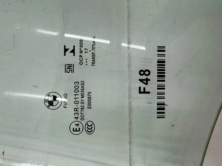 BMW 3 F30 F35 F31 (2012 - 2018) 43R011003 Стекло задней двери — фото 2