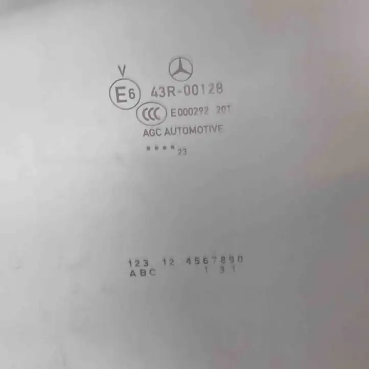 Mercedes-Benz CLA C118,X118 (2019 - ) A1187350300 Стекло задней двери — фото 6