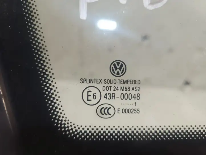 Volkswagen Golf Plus (2008 - 2014) DOT24M68AS2 Треугольное стекло кузова — фото 3