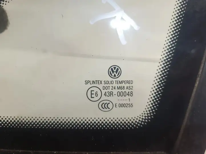 Volkswagen Golf Plus (2008 - 2014) DOT24M68AS2 Треугольное стекло кузова — фото 3