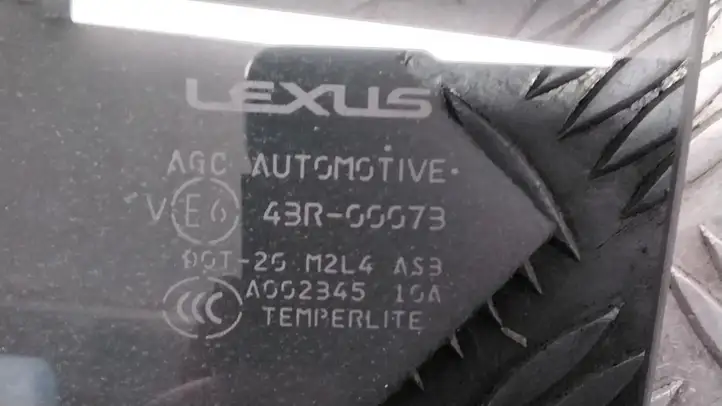 Lexus RX 450H (2015 - 2019) 43R00073 Стекло задней двери — фото 4