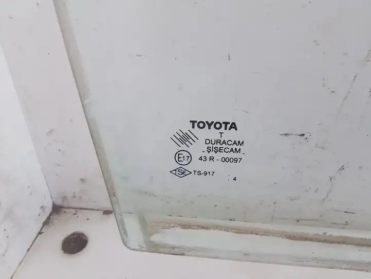 Toyota Corolla Verso E121 (2001 - 2004) 43R00097 Стекло задней двери — фото 3