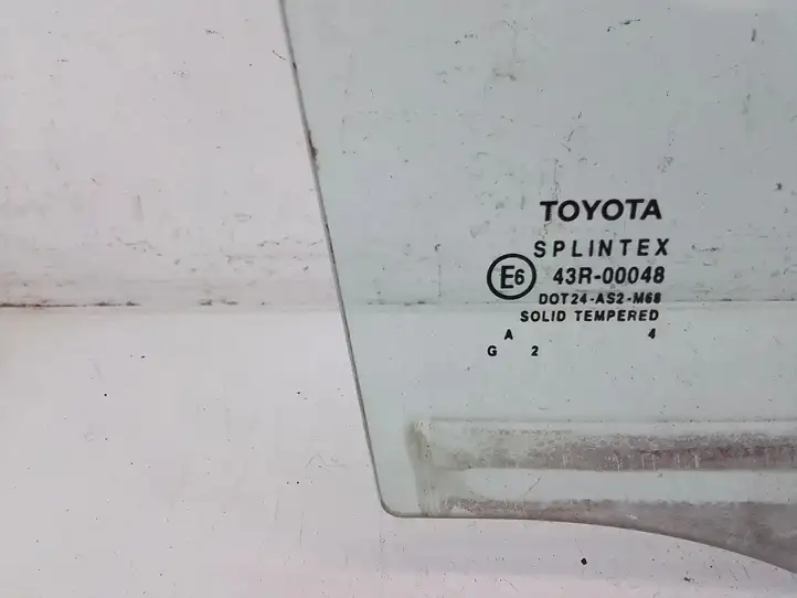 Toyota Avensis T250 (2003 - 2006) 43R00048 Стекло задней двери — фото 3