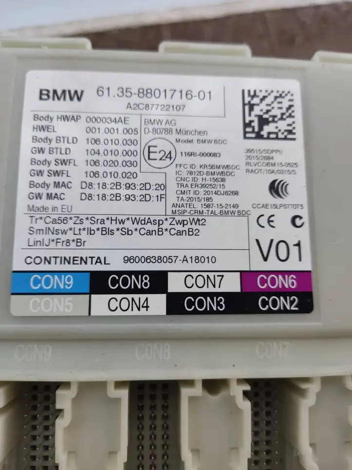 BMW 5 G30 G31 (2016 - ) 8740357 Комплект системы зажигания — фото 5