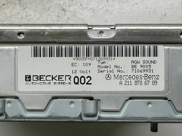 Mercedes-Benz E W211 (2002 - 2009) A2118706789 Усилитель звука — фото 2