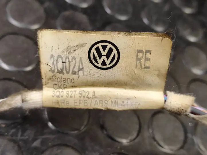Volkswagen PASSAT B8 (2015 - ) 3Q0927902A Проводка заднего датчика ABS — фото 5