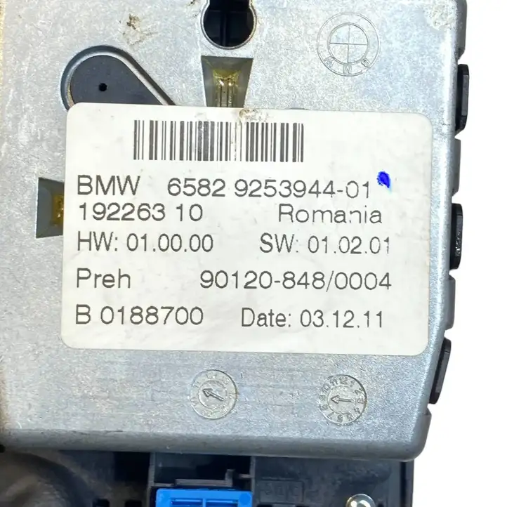 BMW 5 F10 F11 (2009 - 2016) 9253944 Контроллер мультимедийной системы — фото 6