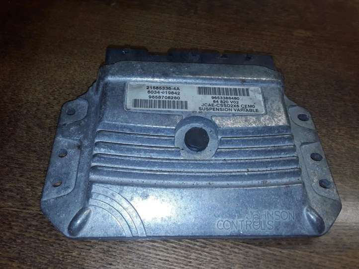 9658708280 Citroen C6 Pakabos valdymo blokas