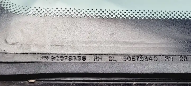 Opel Zafira A (1999 - 2003) 90579338 Треугольное стекло кузова — фото 4