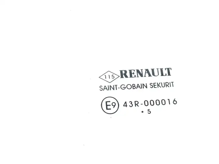 Renault Kadjar (2015 - 2018) 43R000016 Стекло передней двери — фото 2